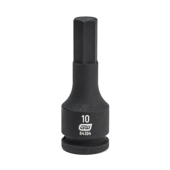 APEX Apex 84394 Impact Bit Socket 3/8 in Drive Hex 10 Mm