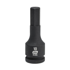 APEX Apex 84394 Impact Bit Socket 3/8 in Drive Hex 10 Mm