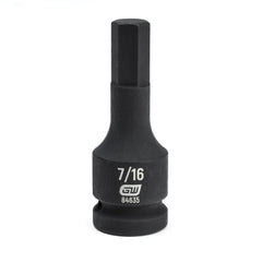 APEX Apex 84635 Impact Bit Socket 1/2 in Drive Hex 7/16 in