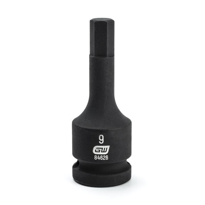 APEX Apex 84626 Impact Bit Socket 1/2 in Drive Hex 9MM