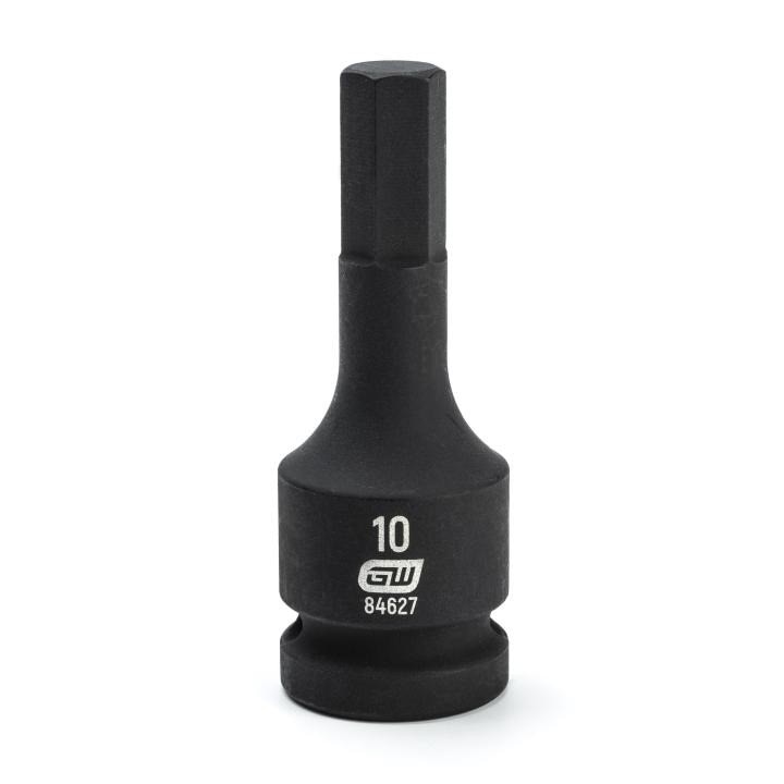 APEX Apex 84627 Impact Bit Socket 1/2 in Drive Hex 10 Mm