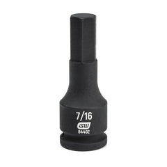 APEX Apex 84402 Impact Bit Socket 3/8 in Drive Hex 7/16 in