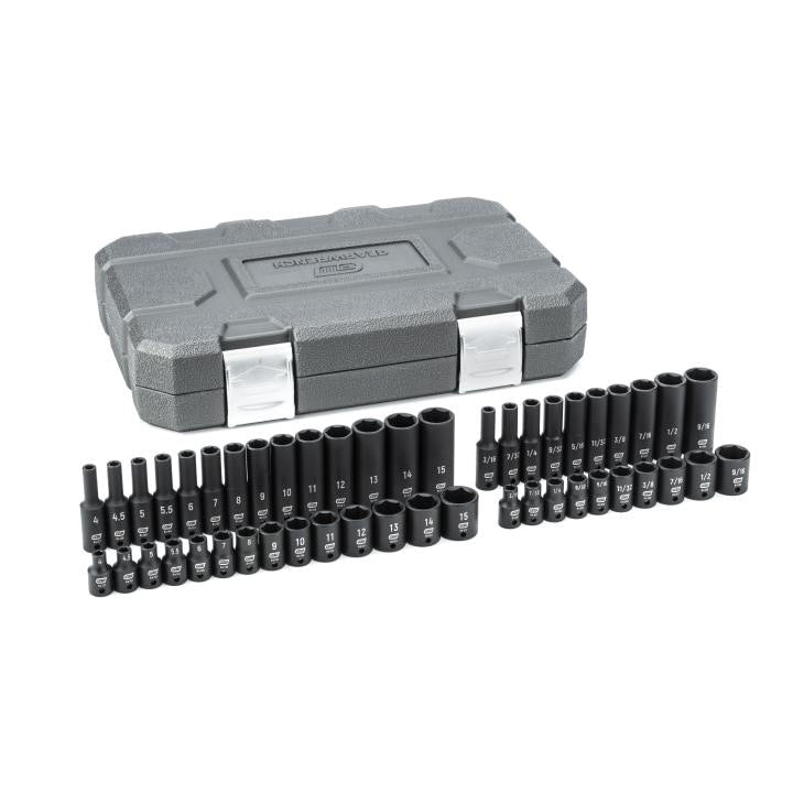 APEX Apex 84902 Impact Socket Set 1/4 in Drive 48 Pc