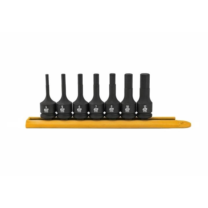 APEX Apex 84912 Impact Bit Socket Set 3/8 in Drive Hex