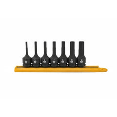 APEX Apex 84912 Impact Bit Socket Set 3/8 in Drive Hex