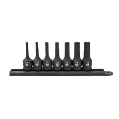 APEX Apex 84913 Impact Bit Socket Set 3/8 in Drive Hex Sae