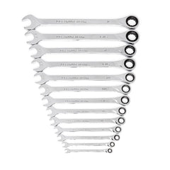 APEX Apex 85199 Xl Ratcheting Combination Wrench Set Sae