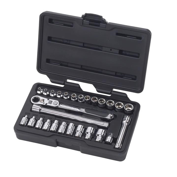 APEX Apex 891427 Pass-thru Mechanics Tool Set 1/4 in Drive