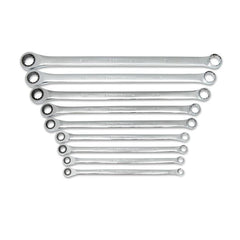 APEX Apex 85998 Sae Ratcheting Wrench Set 9 Piece Double Box End