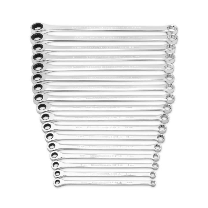 APEX Apex 85989 Xl Gearbox Ratcheting Wrench Set 17 Piece