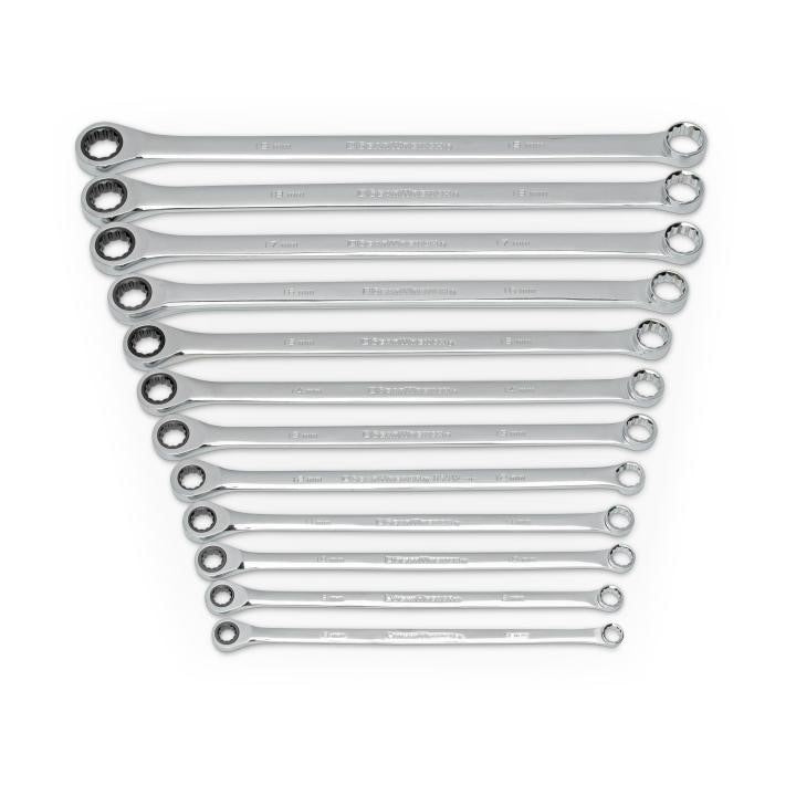 APEX Apex 85988 Xl Gearbox Ratcheting Wrench Set 12pc Metric
