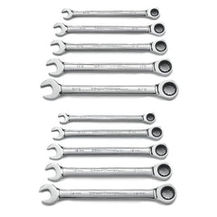 APEX Apex 9418 Ratcheting Combination Wrench Set 12 Point