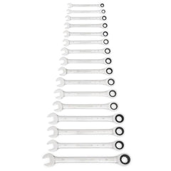 APEX Apex 9416 Ratcheting Combination Wrench Set 12 Point