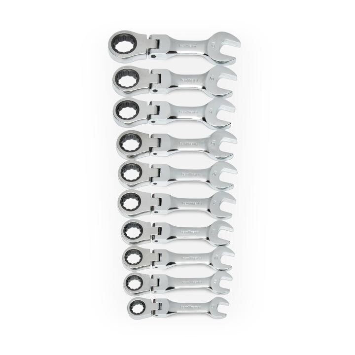 APEX Apex 9550 Stubby Ratcheting Combination Wrench Set