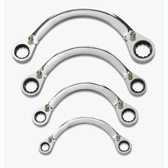 APEX Apex 9840D Half Moon Ratcheting Wrench Set 12 Point