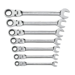 APEX Apex 9700 Ratcheting Flex Combo Wrench Set 12pt Sae