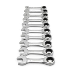 APEX Apex 9520D Stubby Ratcheting Combination Wrench Set