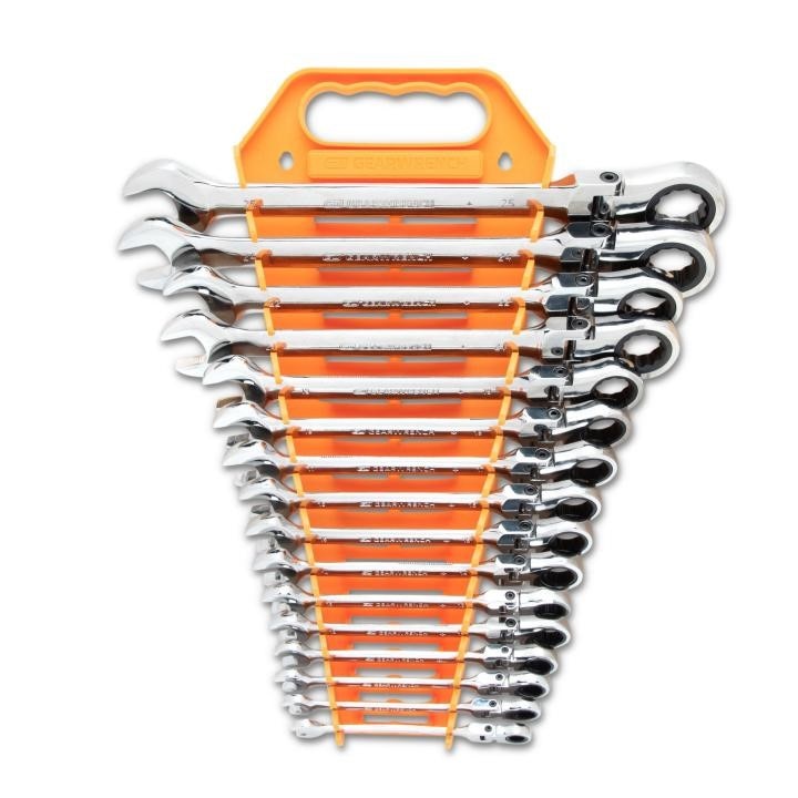 APEX Apex 9902D Ratcheting Flex Combination Wrench Set 16 Pc