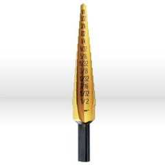 IRWIN Irwin IR15101ZR Step Drill Bit 1/8 to 1/2 Inch