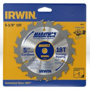 IRWIN Irwin IR14015 Circular Saw Blade 5-3/8 in 18T