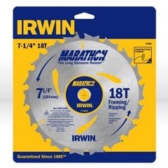 IRWIN Irwin IR14028 Circular Saw Blade 7-1/4 in 18T Framing