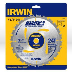 IRWIN Irwin IR14030 7-1/4 in 24T Framing Ripping Circular Saw Blade
