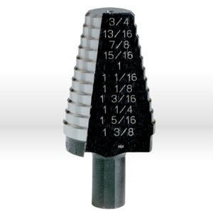 IRWIN Irwin IR10221 Step Drill Bit Set 13/16 to 1-3/8 Inch