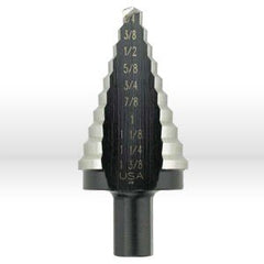 IRWIN Irwin 10235 Unibit Step Drill Bit Set 10 Hole