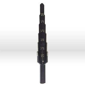 IRWIN Irwin 10232 Unibit Step Drill Bit Set 6 Step