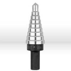 IRWIN Irwin 10233 Unibit Step Drill Bit Set 9 Steps