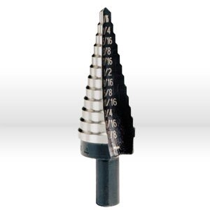 IRWIN Irwin 10234 Unibit Step Drill Bit Set 12 Hole