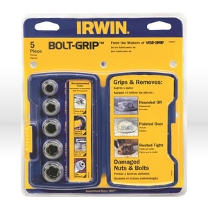 IRWIN Irwin IR394001 Screw and Bolt Extractor Set 5 Piece