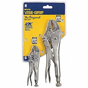 IRWIN Irwin 37 Vise-grip Locking Plier Set 2 Piece 10WR 5WR