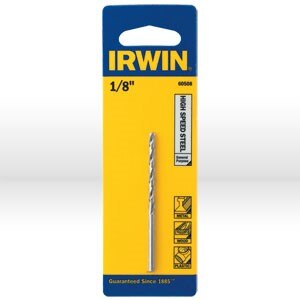 IRWIN Irwin IR60508 Hss Jobber Drill Bit 1/8 Inch 118 Degree
