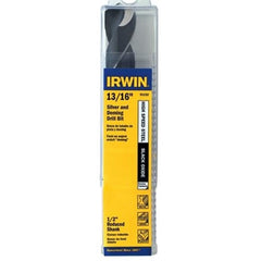 IRWIN Irwin 91152 Black Oxide Drill Bit 13/16 in 118 Degree