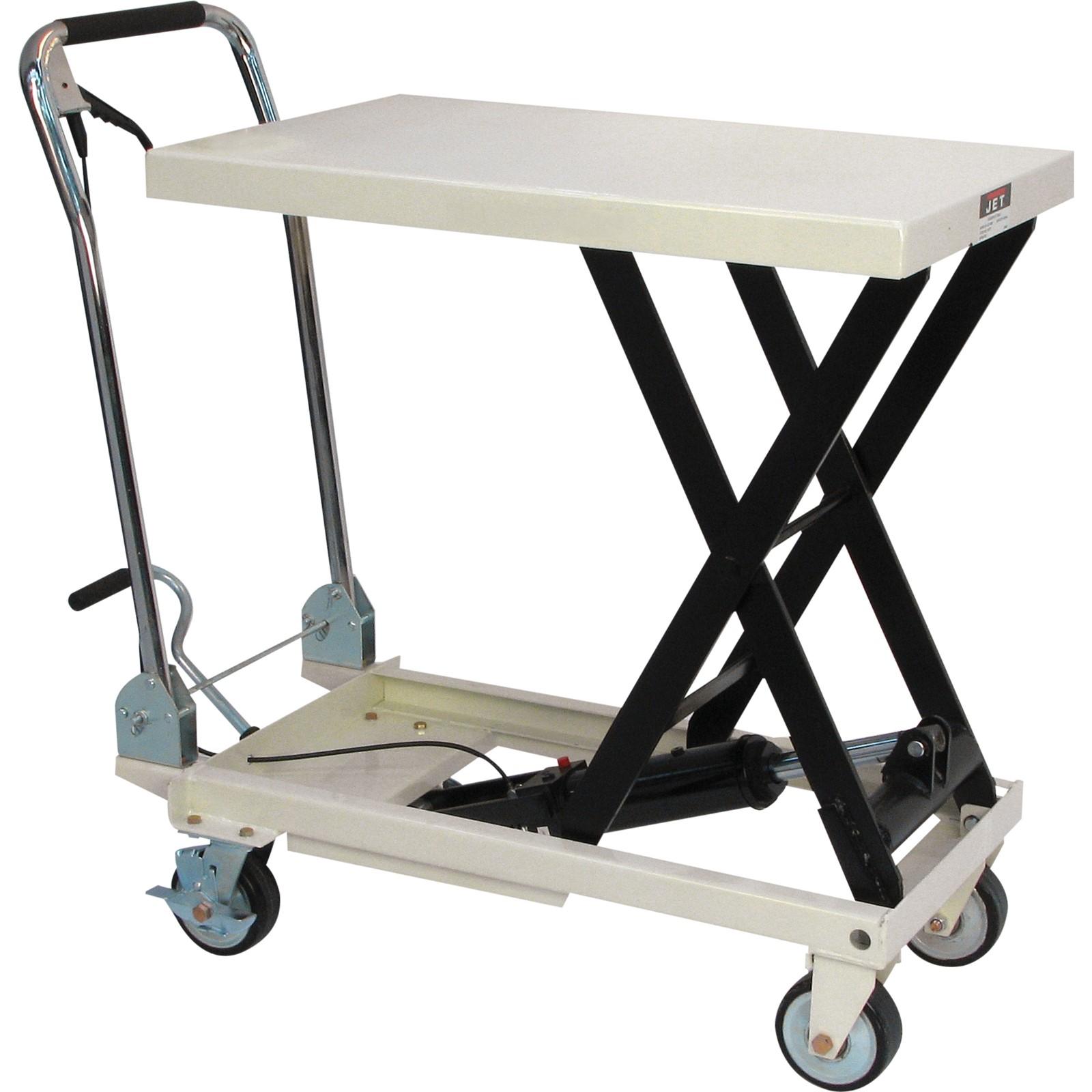 JET Jet 140771 Scissor Lift Table 330 Lb Folding Handle