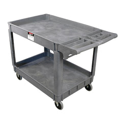 JET Jet 140018 Resin Utility Cart 550 Lb Capacity Gray