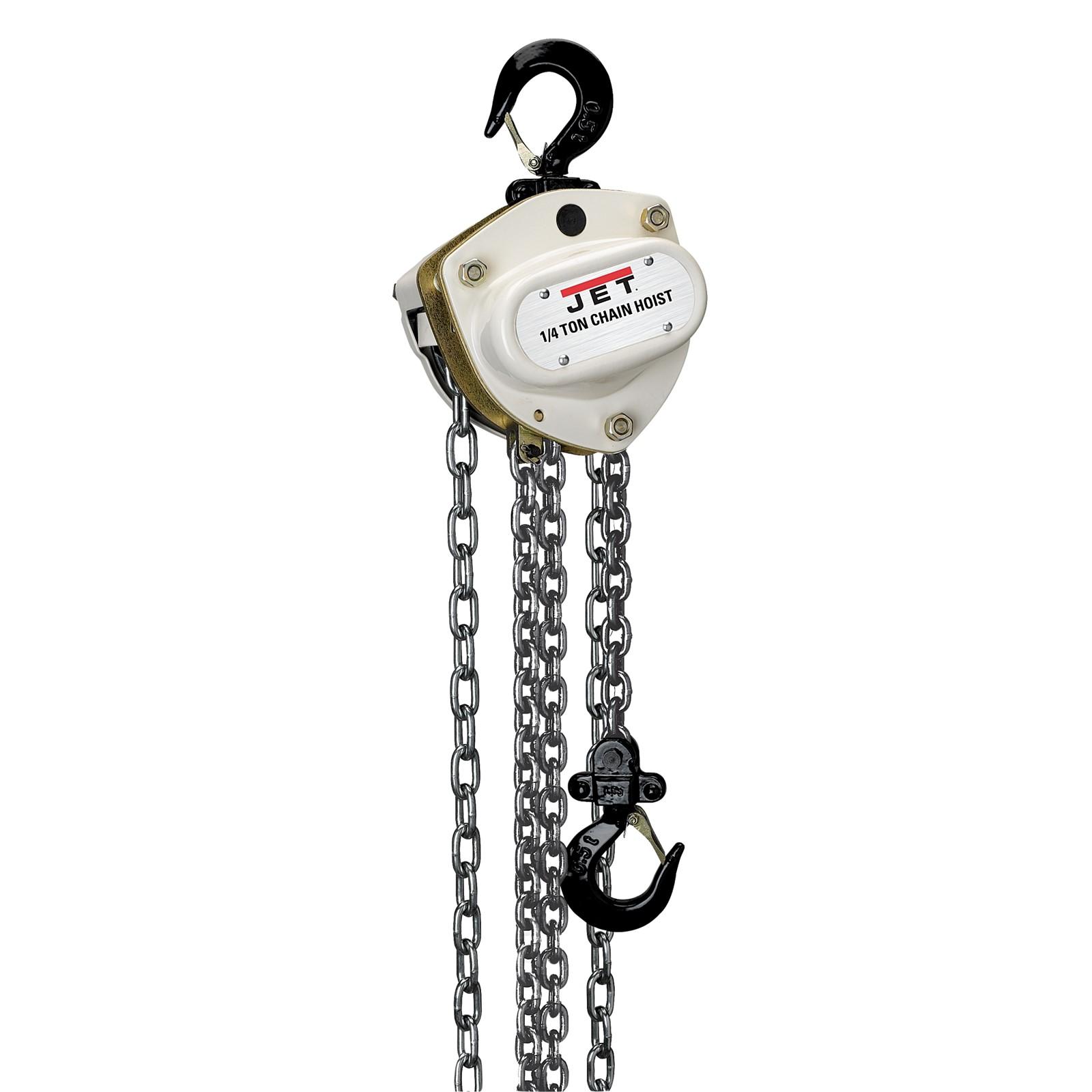 JET Jet 101223 Hand Chain Hoist 0.25 Ton 30 Ft Lift