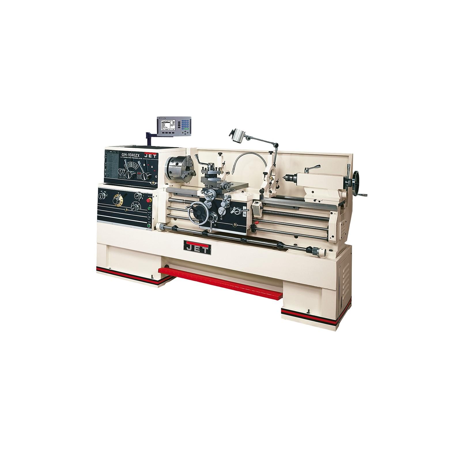 JET Jet 321504 Gap Bed Lathe Acu-rite Dro 200S Taper Attachment