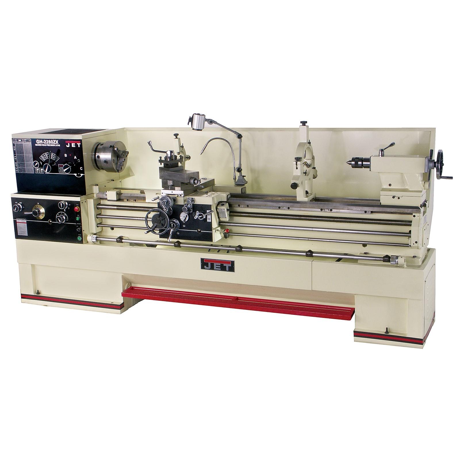 JET Jet 321980 Engine Lathe 22in Swing 80in Centers 10HP 230V