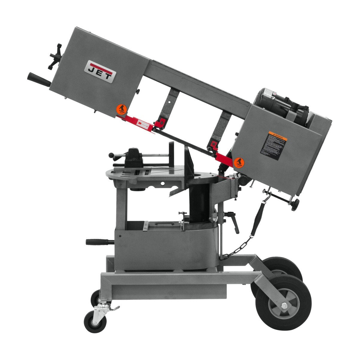 JET Jet 424463 Portable Band Saw 10 in Dual Mitering 1HP