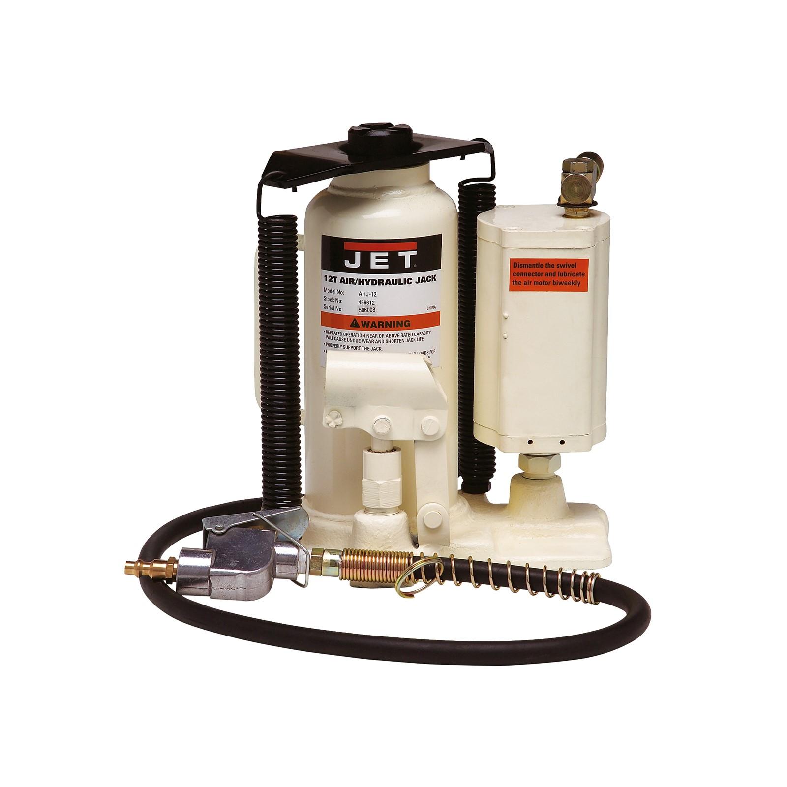 JET Jet 456612 Air Hydraulic Bottle Jack 12 Ton
