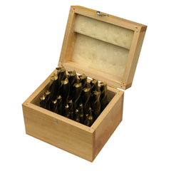 JET Jet 650211 Tin Coated End Mill Set 20 Piece 3/16-3/4 in