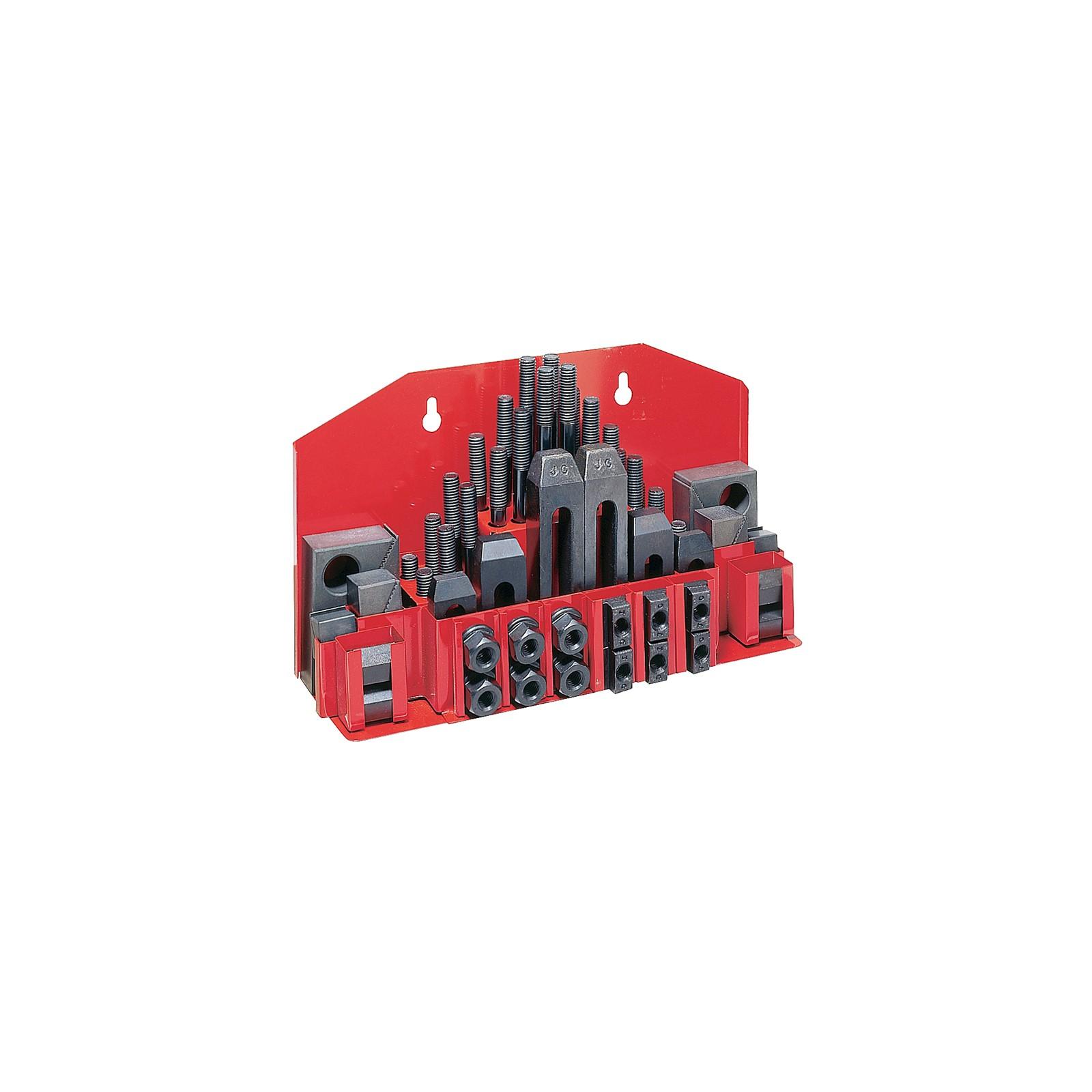 JET Jet 660038 52-piece Clamping Kit 7/16 and 1/2 Inch T-slot