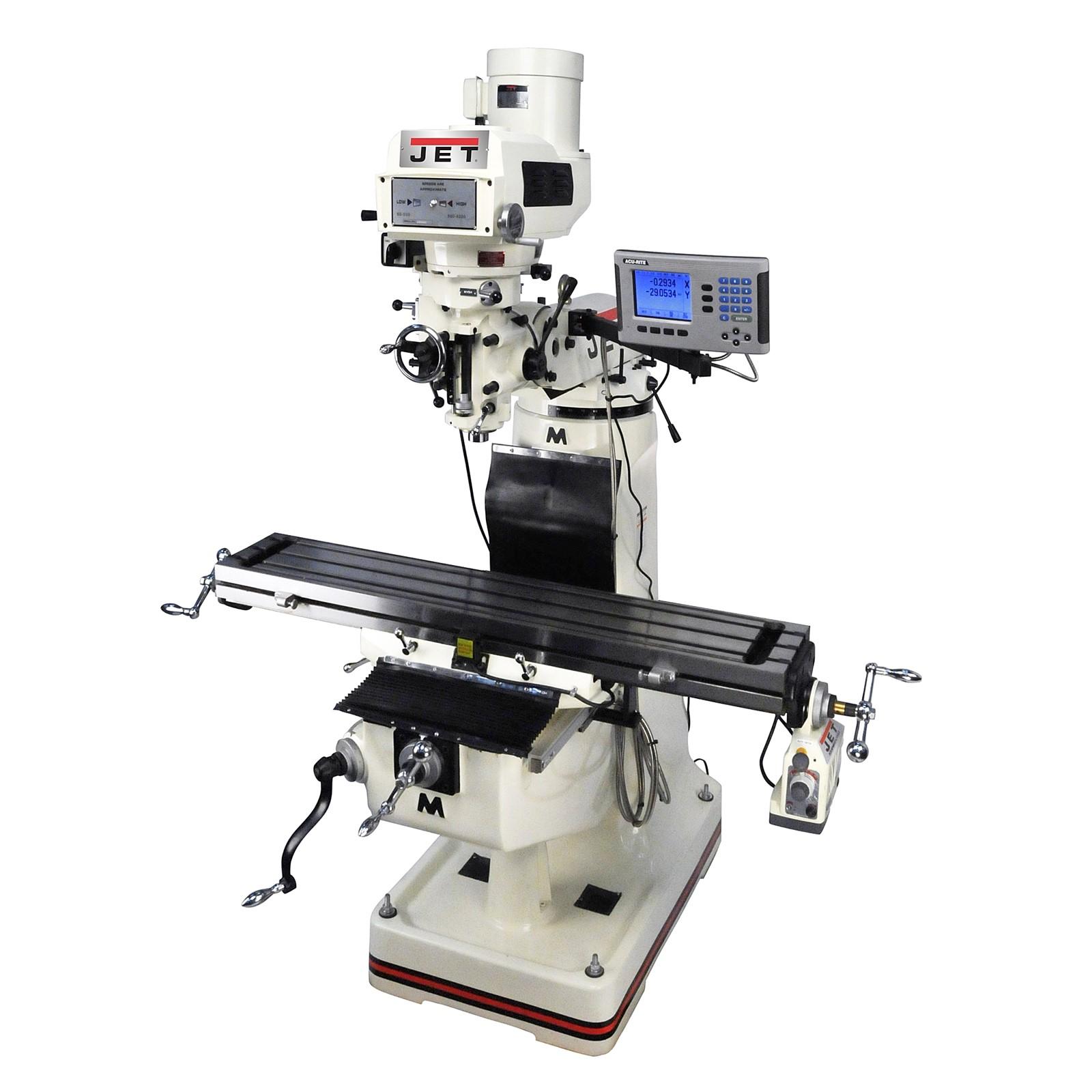 JET Jet 690068 Vertical Milling Machine 3-axis Dro