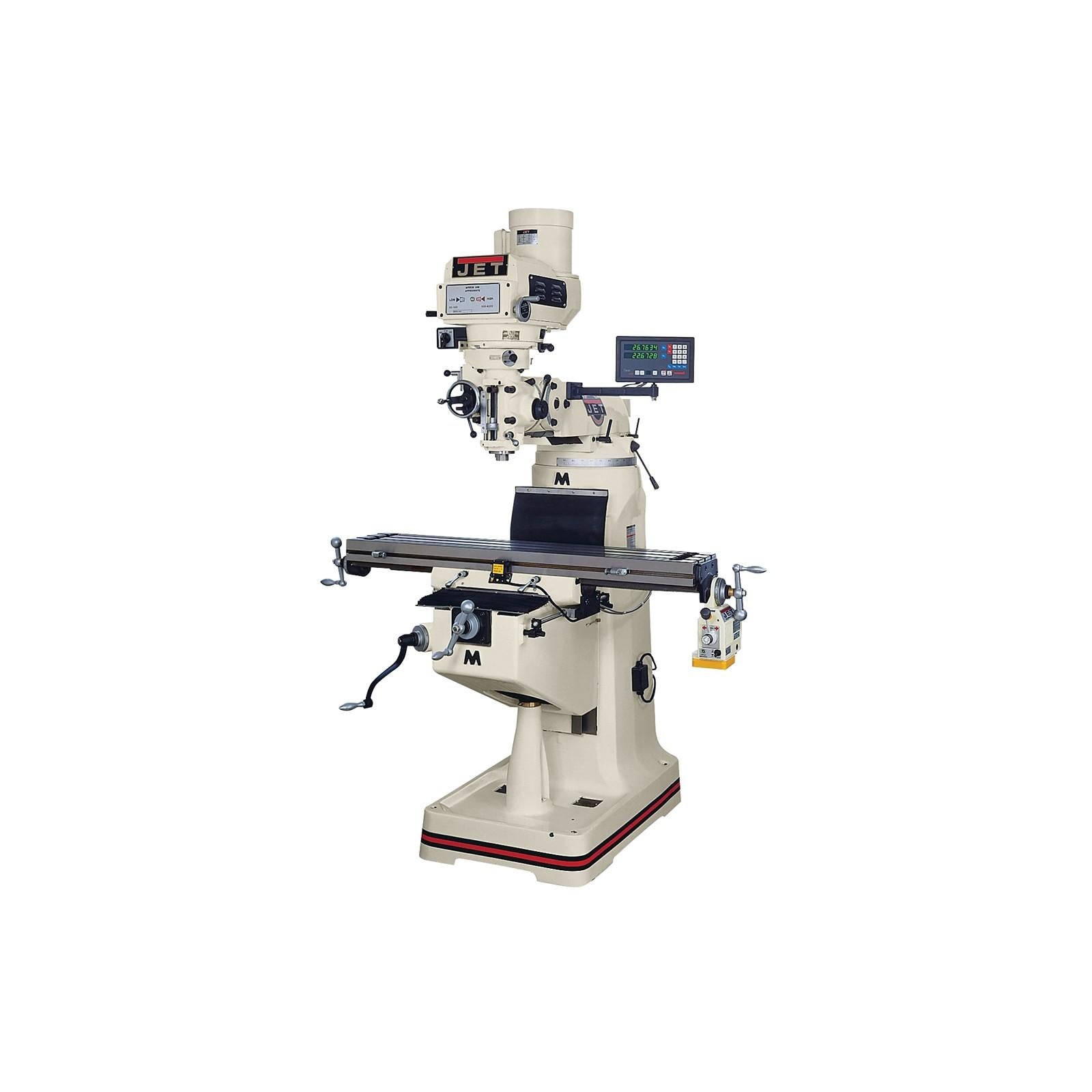JET Jet 690107 Vertical Mill Acu-rite 200S Dro X Powerfeed