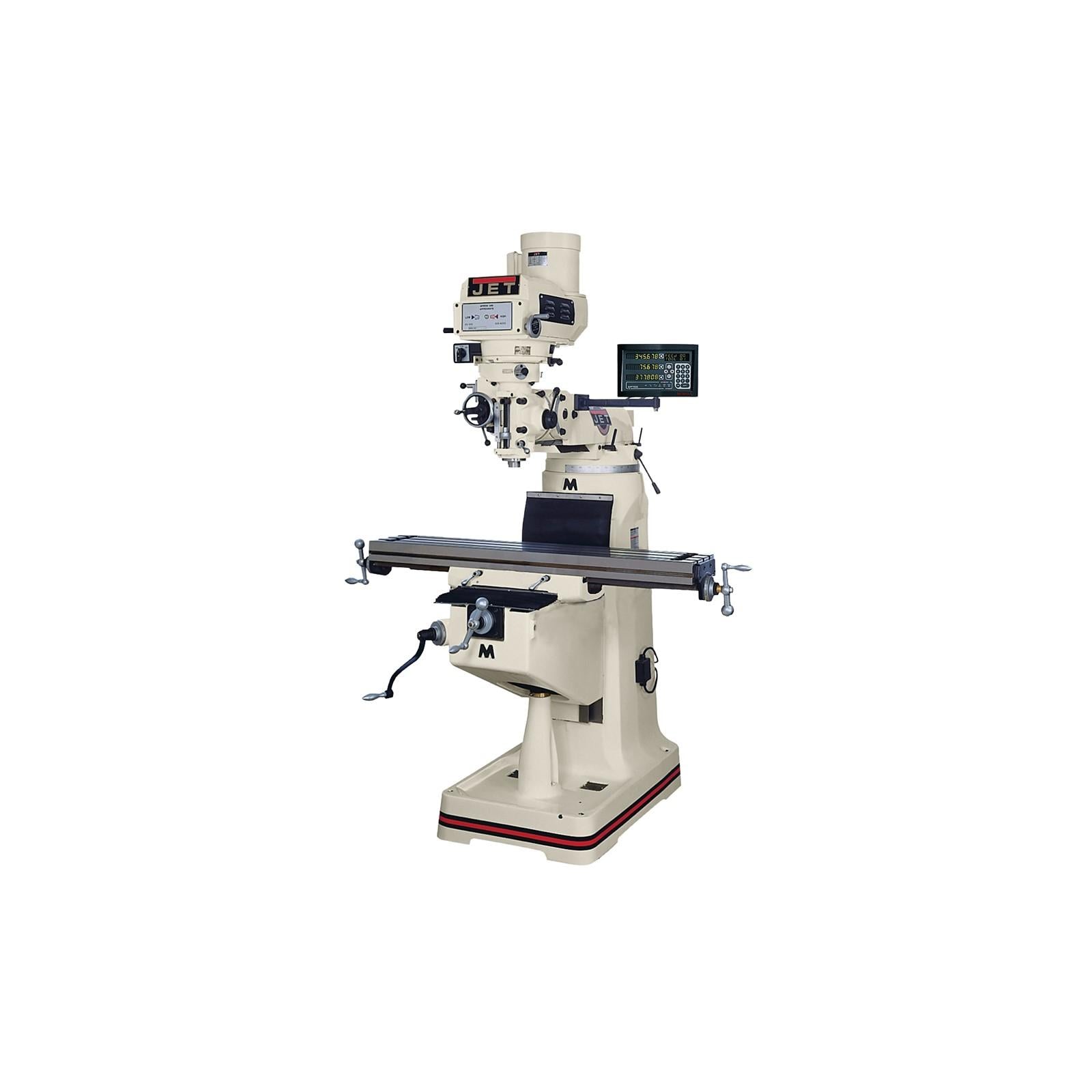 JET Jet 691200 Vertical Mill Newall C80 Dro