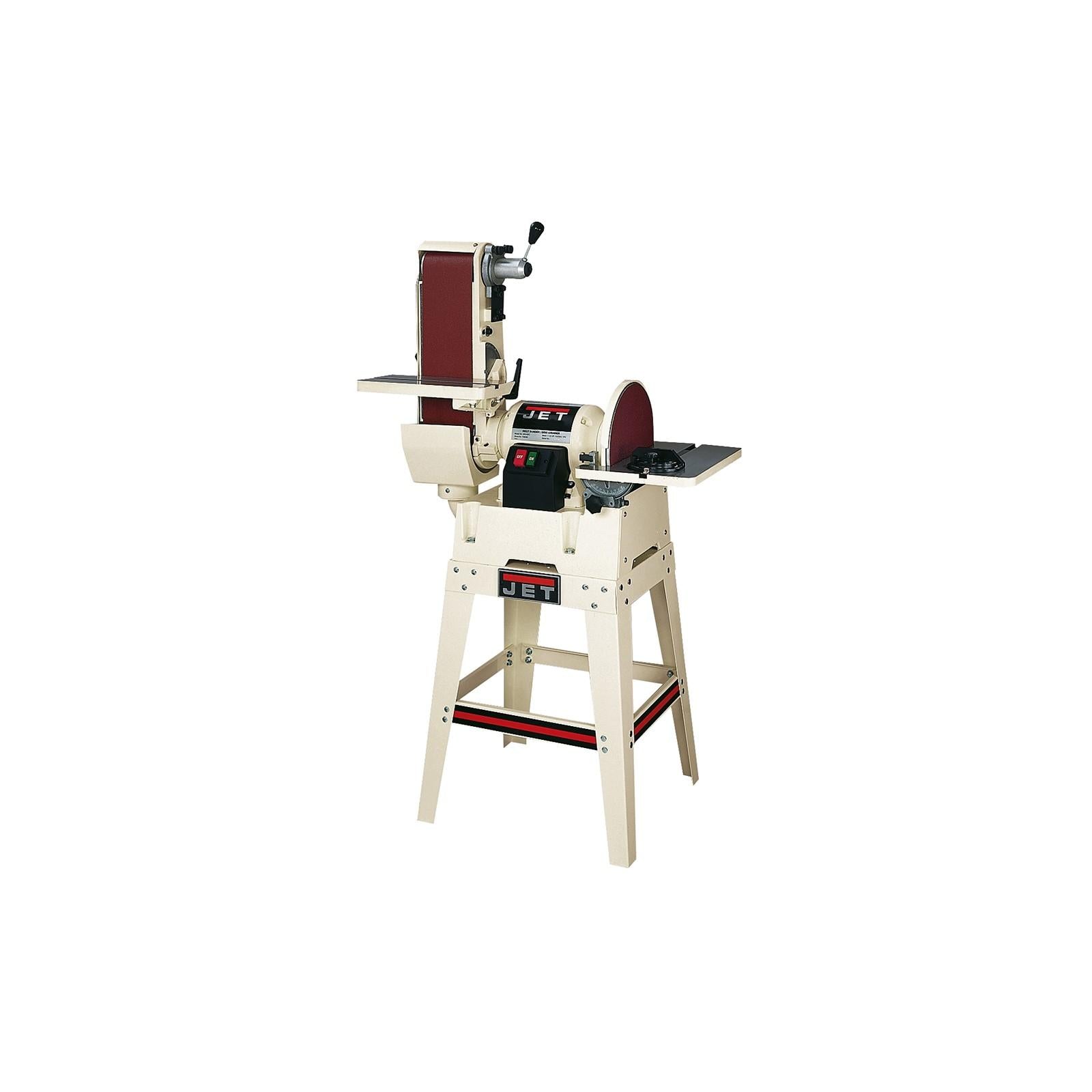 JET Jet 708599K 6x48 Inch Belt 12 Inch Disc Sander Open Stand