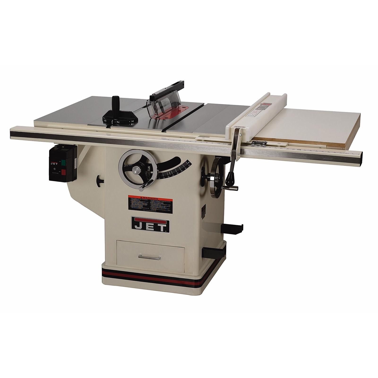 JET Jet 708674PK Xactasaw Deluxe Cabinet Table Saw 3HP 30in Rip