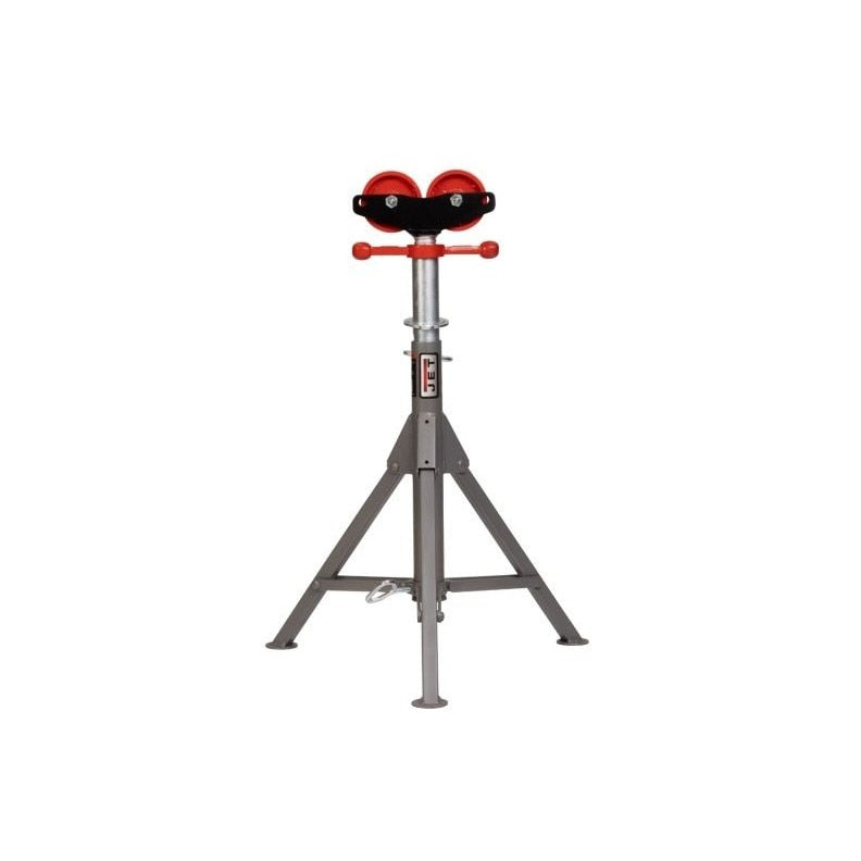 JET Jet JT1-2404 Folding Pipe Jack Stand Steel Rollers 2500 Lb